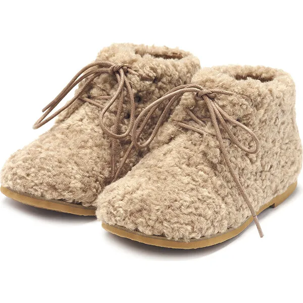 Age of Innocence Teddy Jane Boots, Beige