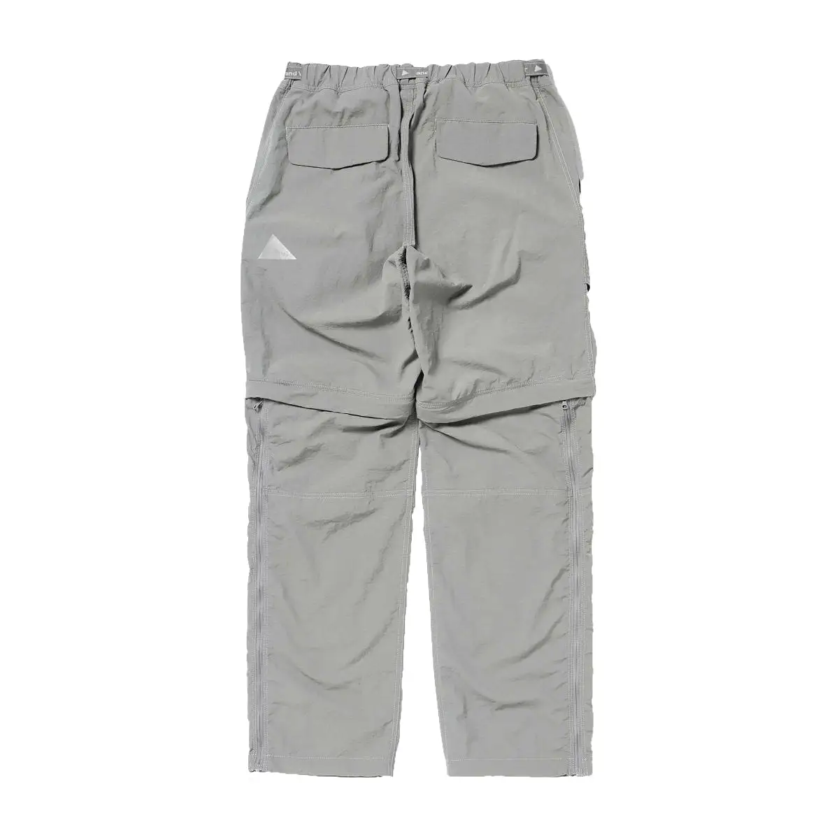 And Wander Men's NY Taffeta Hiker 2way Pants Grey