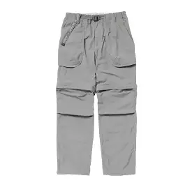 And Wander Men's NY Taffeta Hiker 2way Pants Grey