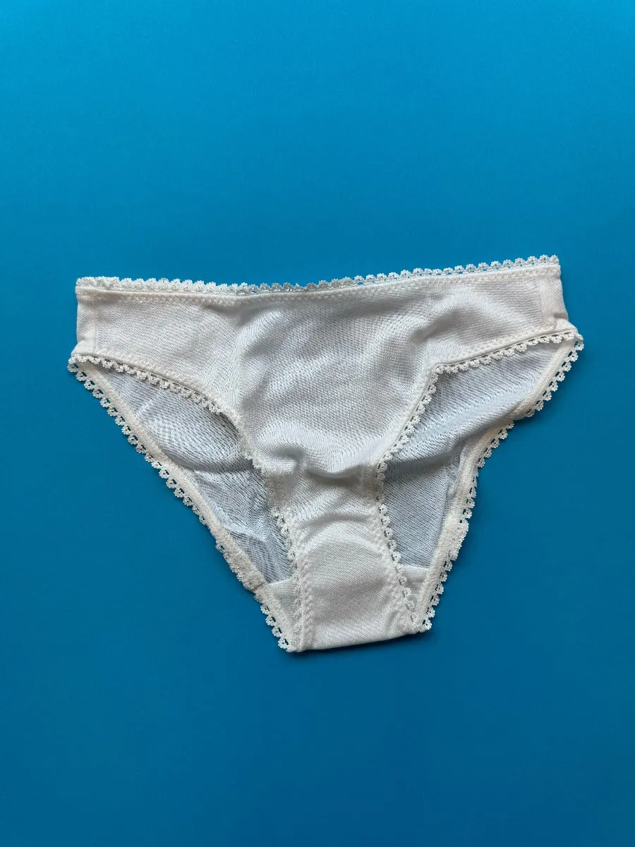 Araks: Isabella Cotton Panty - White