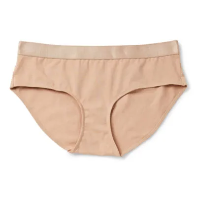 Arizona Body Organic Cotton Elastic Waist Hipster Panty