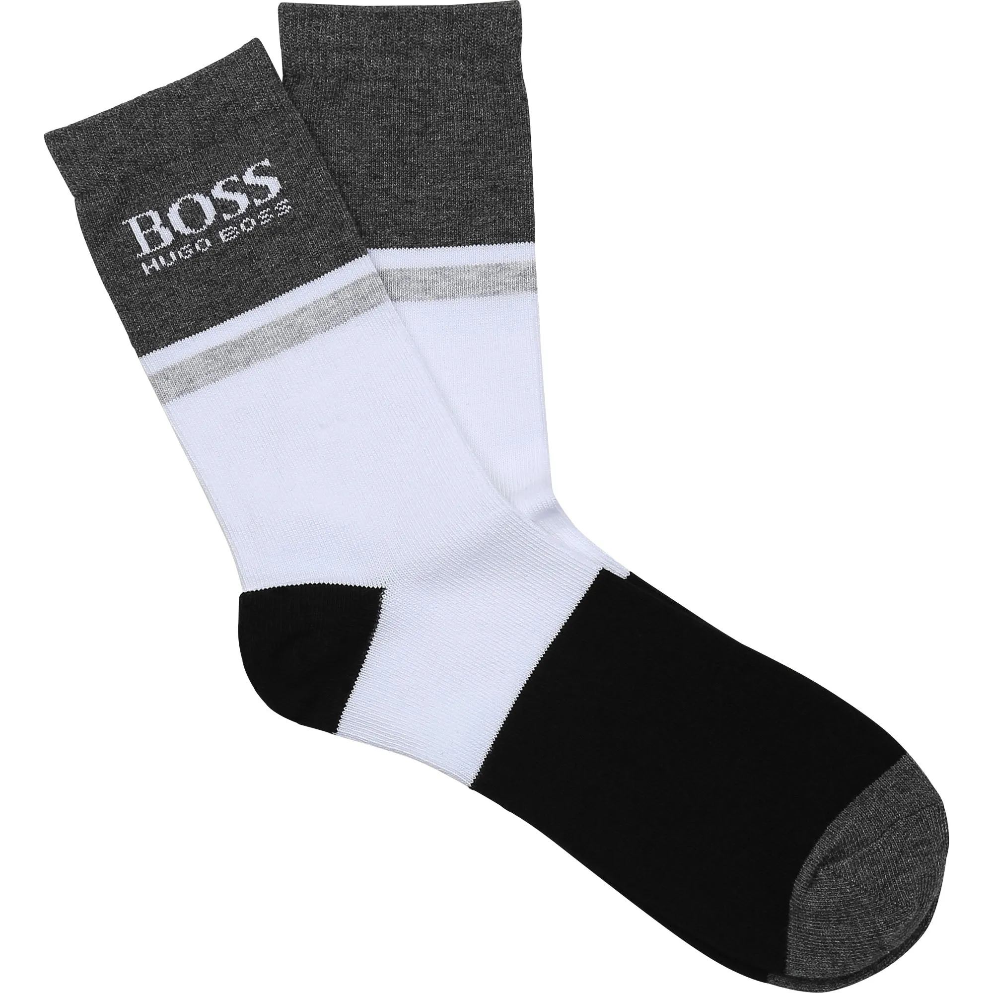 Boss J20318 Kids 2Pk Sock Black