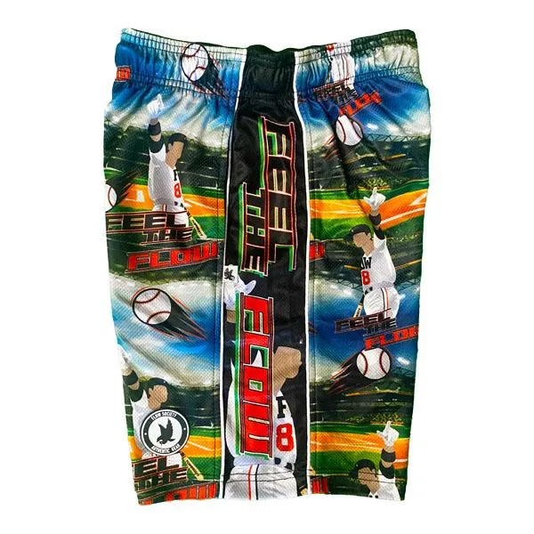 Boys Feel the Flow Baseball Shorts