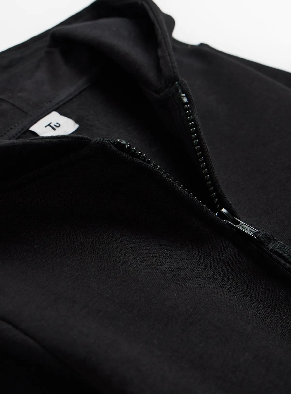 Buy Black Zip-Through Hoodie 10 years | Jumpers and hoodies | Tu