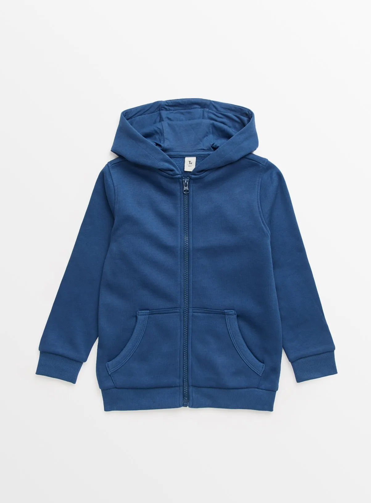 Buy Blue Zip-Through Hoodie 6 years | Jumpers and hoodies | Tu