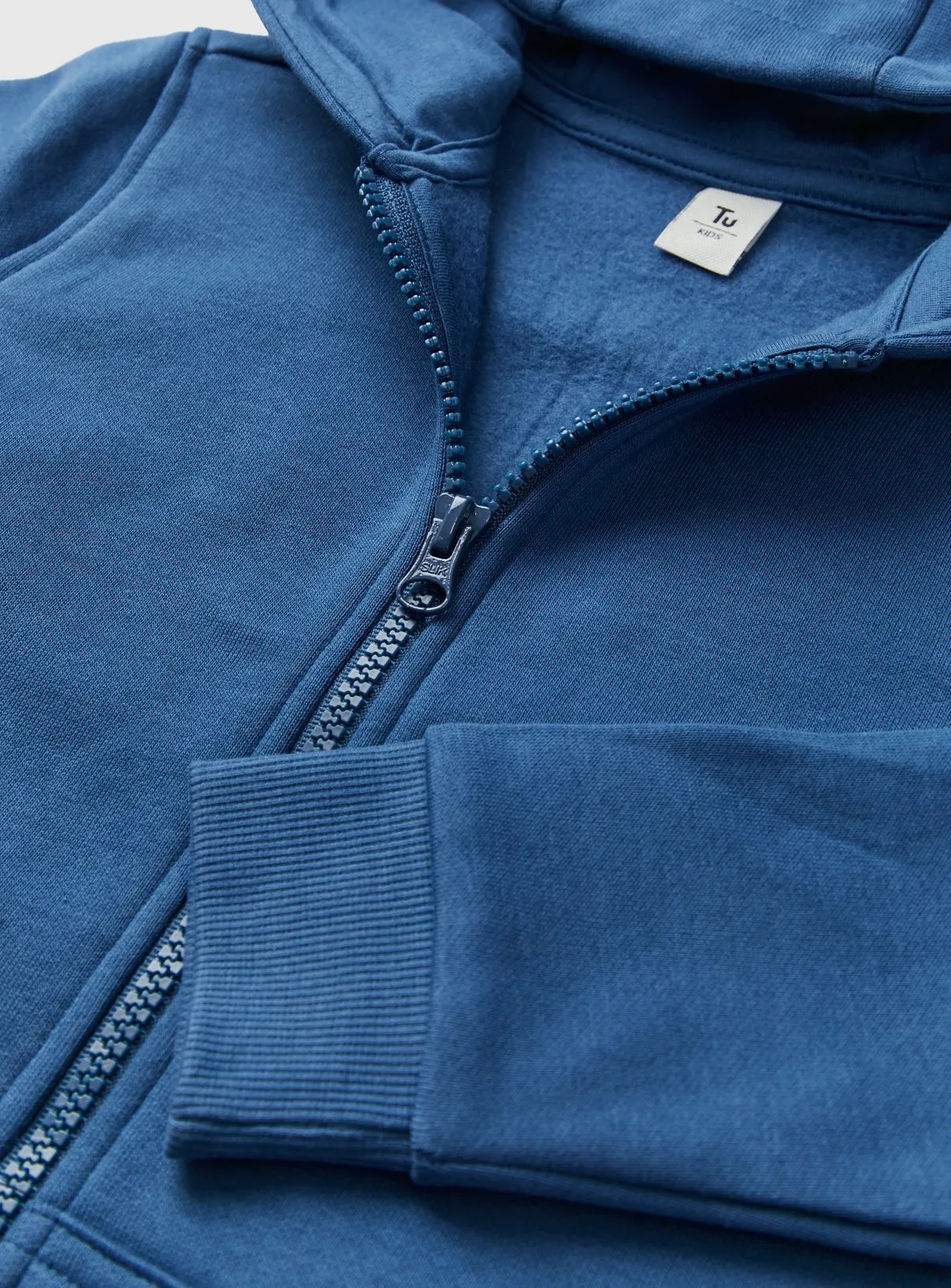 Buy Blue Zip-Through Hoodie 6 years | Jumpers and hoodies | Tu