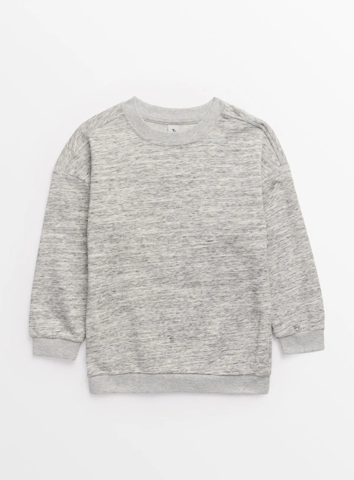 Buy Grey Marl Crew Neck Sweatshirt 10 years | Jumpers and hoodies | Tu