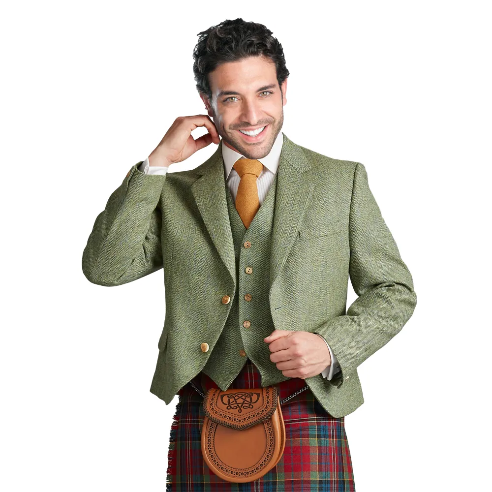 Buy Modern Tweed Kilt Jacket with waistcoat - Jackets for Men 0010 | Kilt and Jacks