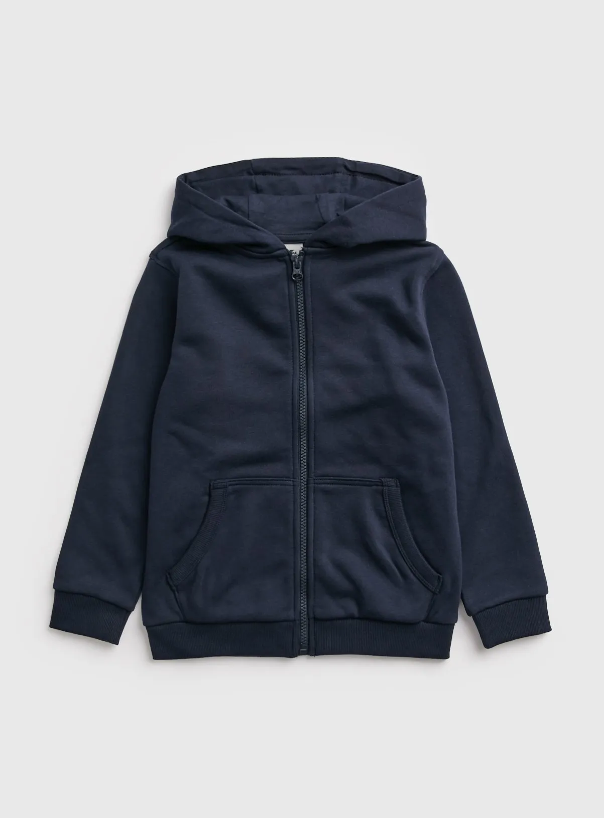 Buy Navy Zip Through Hoodie 14 years | Jumpers and hoodies | Tu