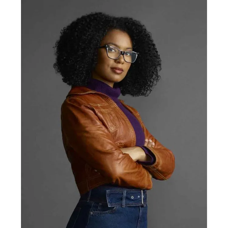 Chilling Adventures of Sabrina Jaz Sinclair Leather Jacket