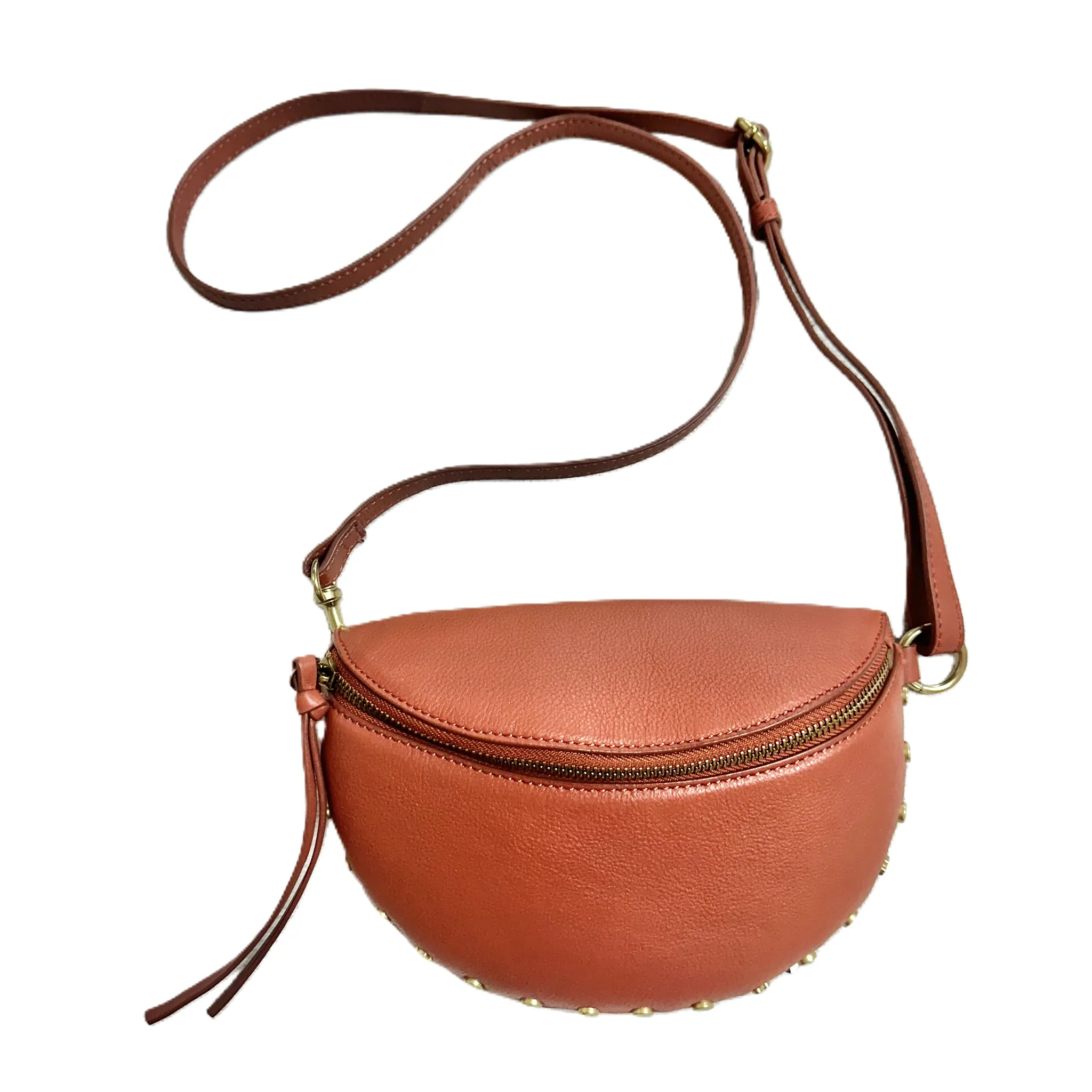 Crossbody Leather By Lucky Brand  Size: Small