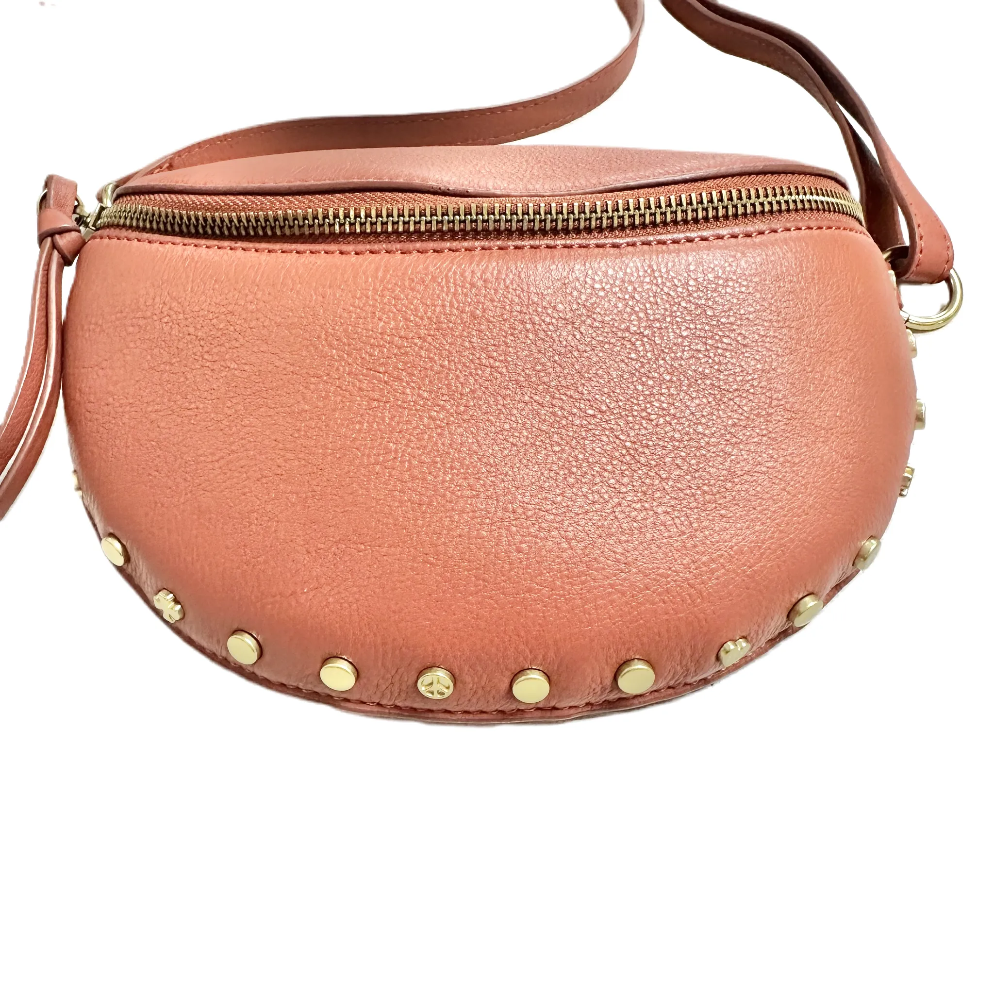 Crossbody Leather By Lucky Brand  Size: Small