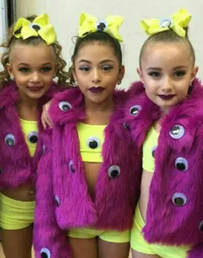 Dance Moms The Monsters Jacket | Dance Moms Pink Fur Jacket