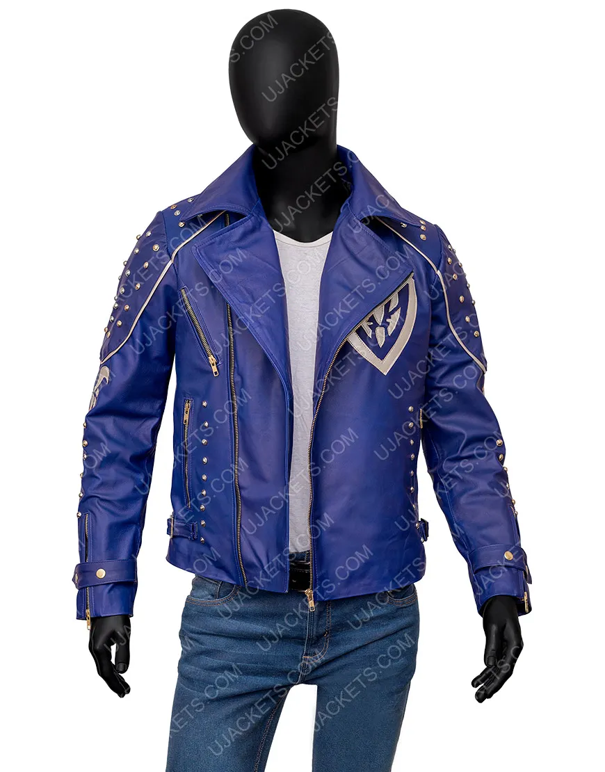 Descendants 2 Mitchell Hope Studded Leather Jacket | Ujackets.com