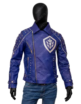 Descendants 2 Mitchell Hope Studded Leather Jacket | Ujackets.com