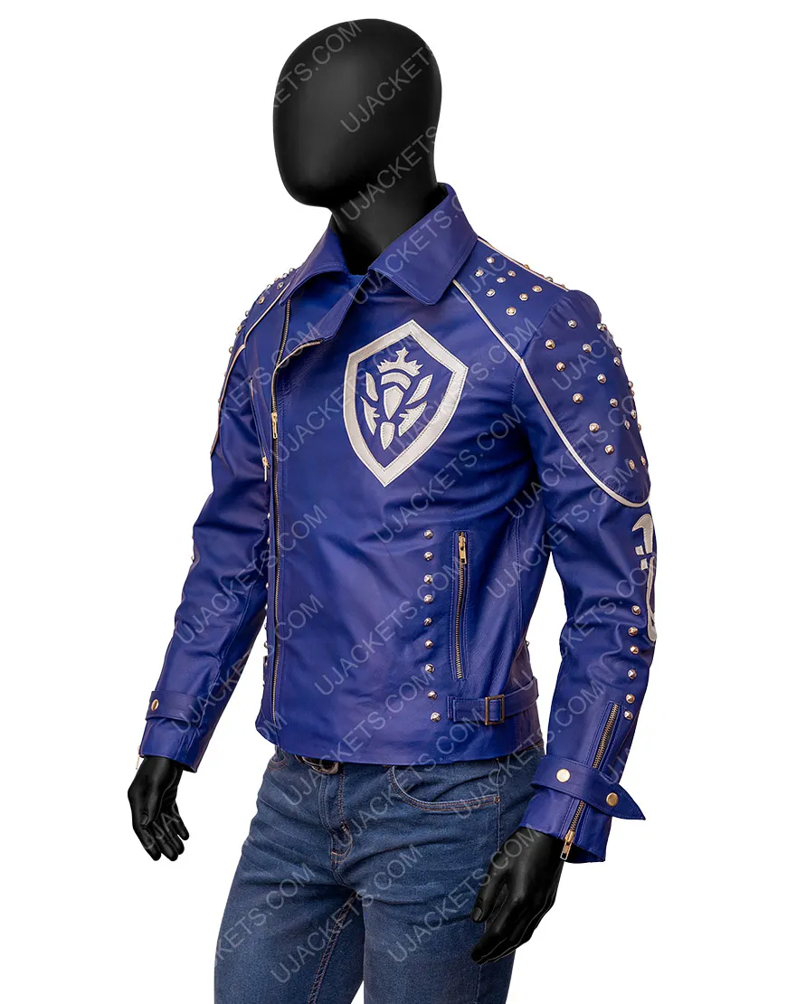 Descendants 2 Mitchell Hope Studded Leather Jacket | Ujackets.com