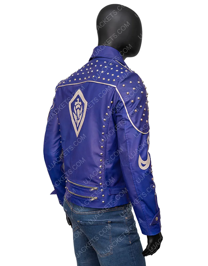 Descendants 2 Mitchell Hope Studded Leather Jacket | Ujackets.com