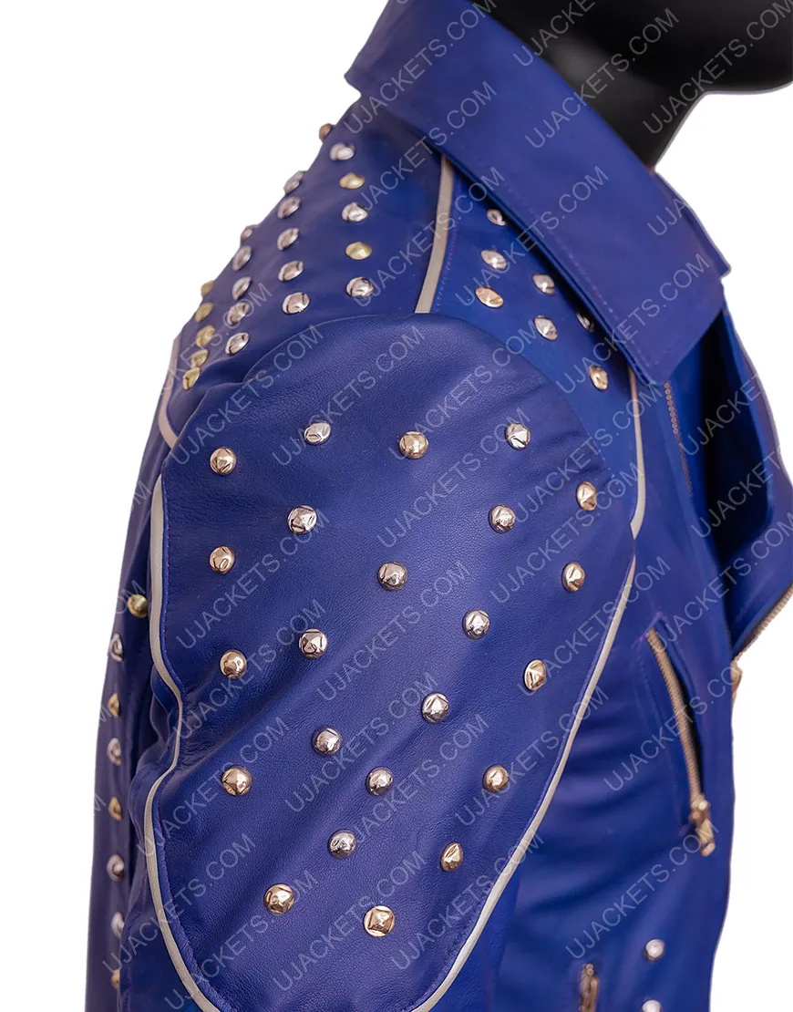 Descendants 2 Mitchell Hope Studded Leather Jacket | Ujackets.com