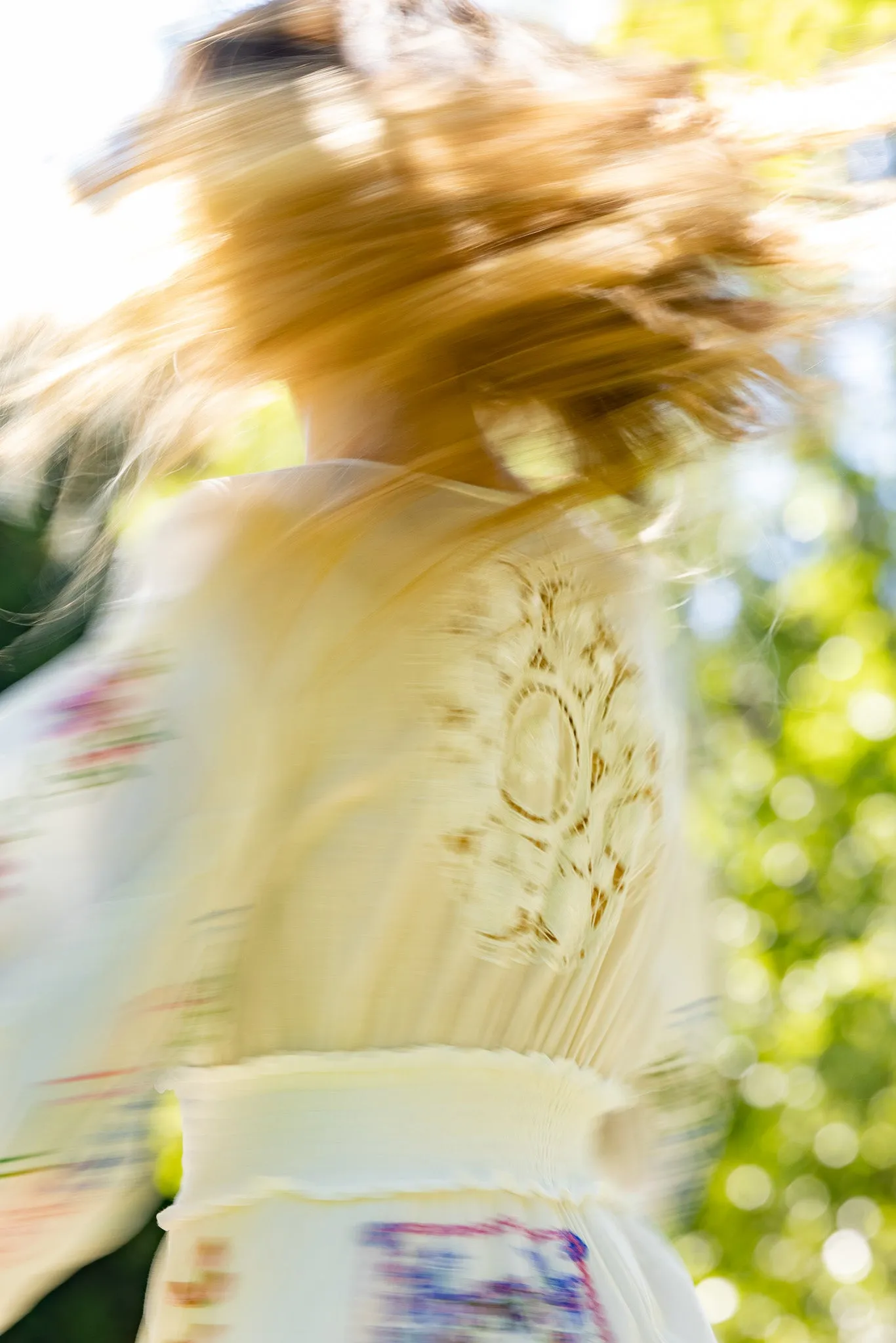 Dream In Colour Cottage Dress - Ivory