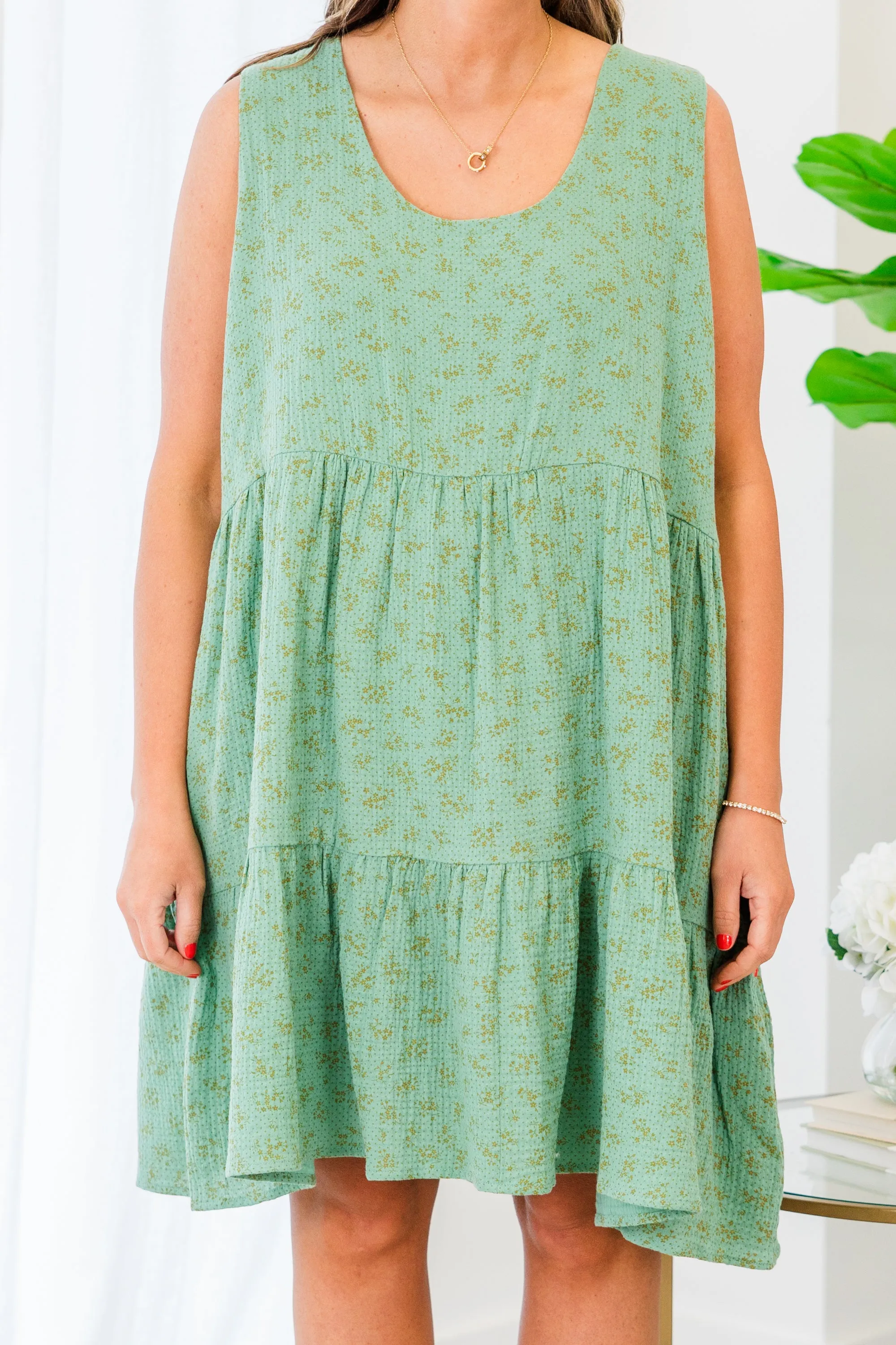 Dream Of Daisies Dress, Mint