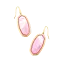 Framed Elle Mother Of Pearl Drop Earrings