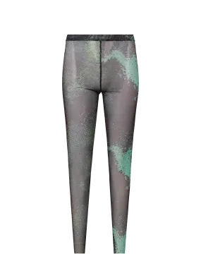 GERMANIER  Recycled polyester-blend leggings - Grey