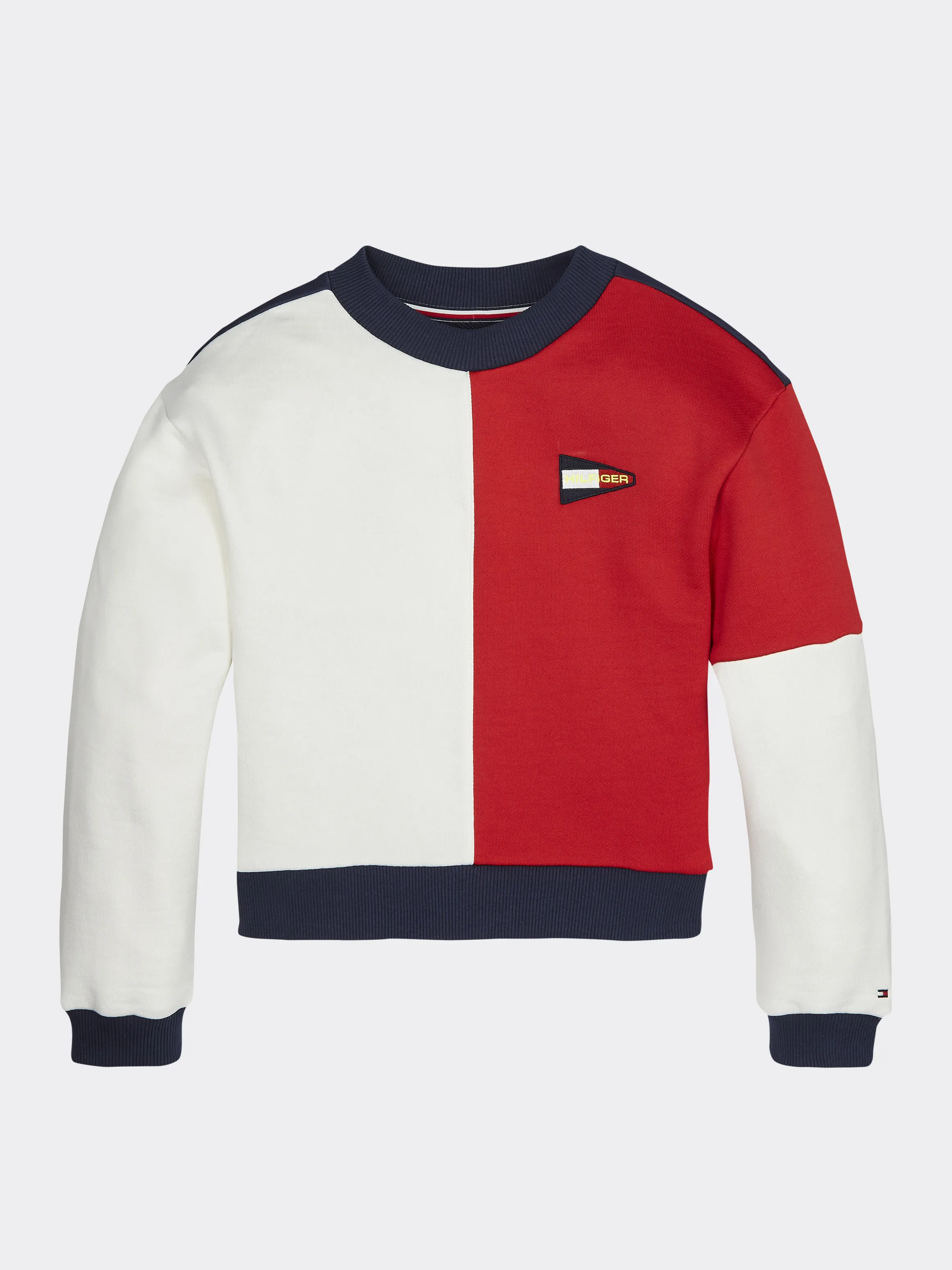 Girls 3-7 Colour-block Crew Sweatshirt | Sweatshirts & Hoodies | Tommy Hilfiger