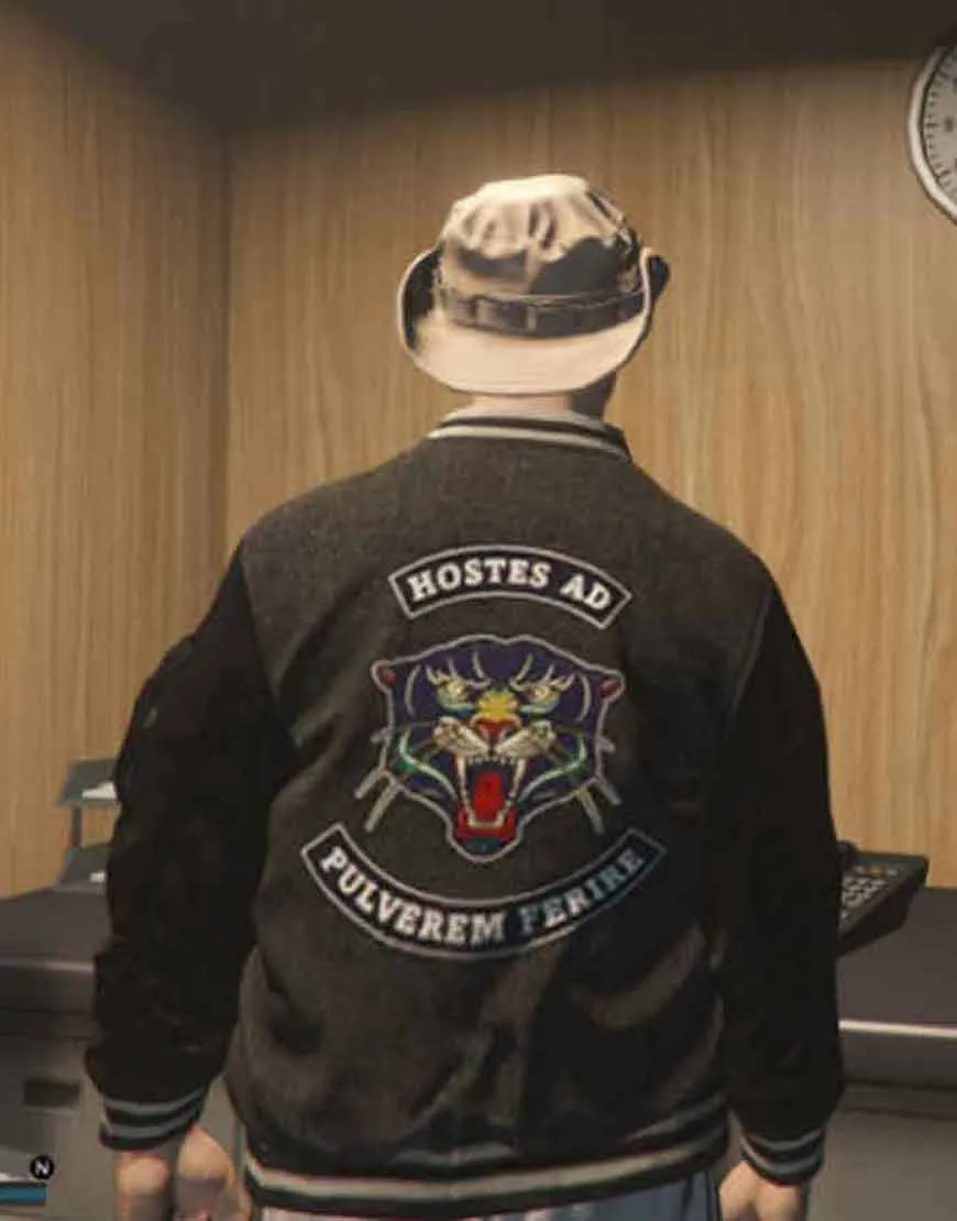 GTA 6 Panther Letterman Jacket | Men's Varsity Jacket | Ujackets.com