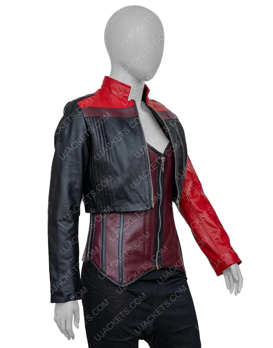 Harley Quinn Injustice 2 Jacket and Vest - UJackets