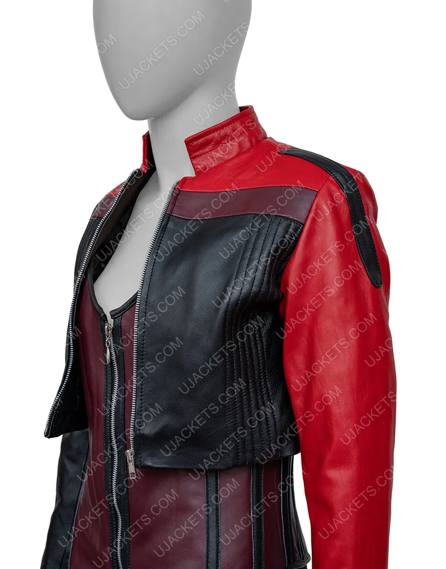 Harley Quinn Injustice 2 Jacket and Vest - UJackets