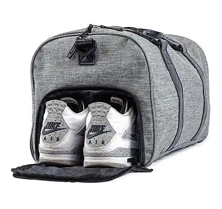 House of Three Duffel Bag Grey