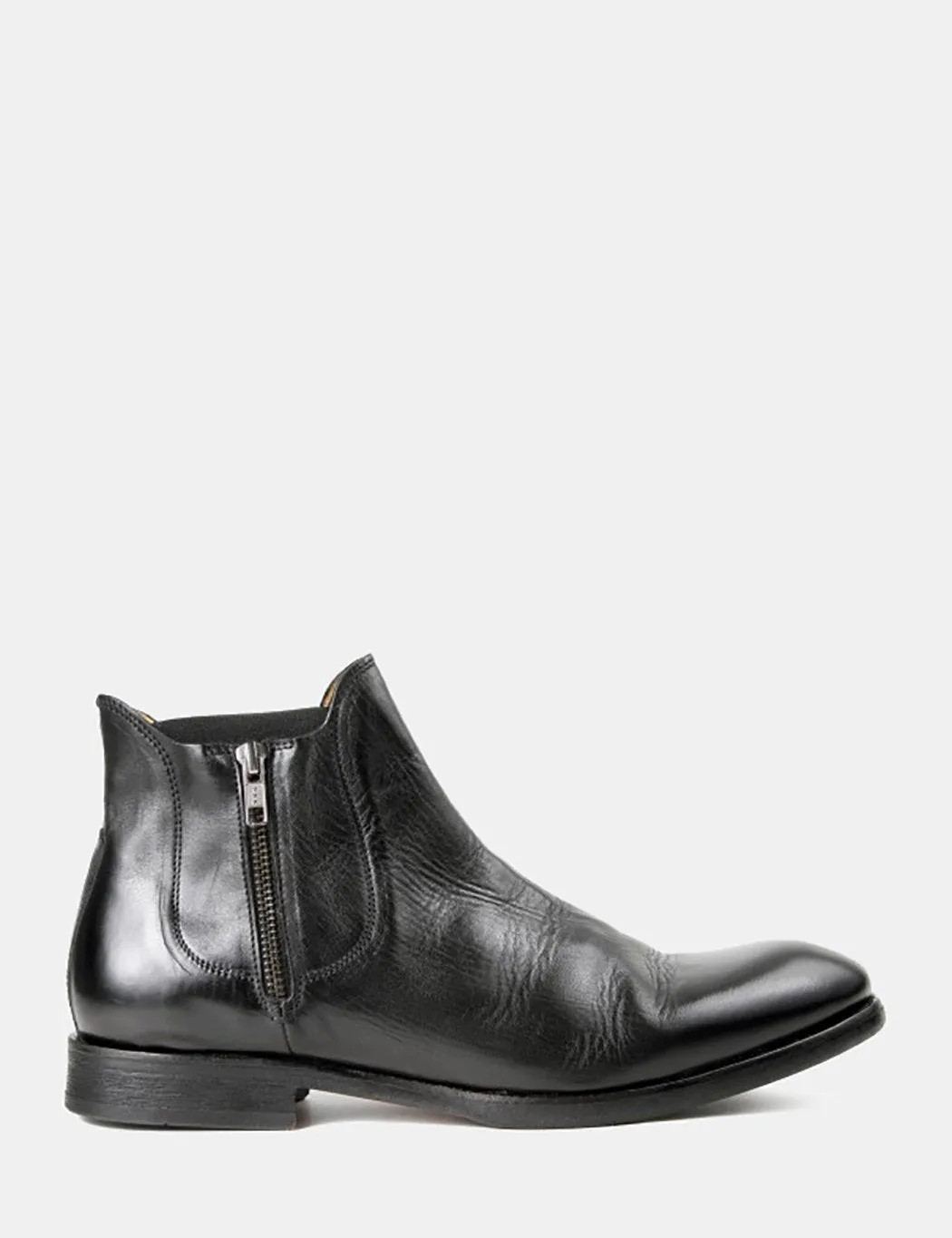 Hudson Mitchell Chelsea Boot (Leather) - Black