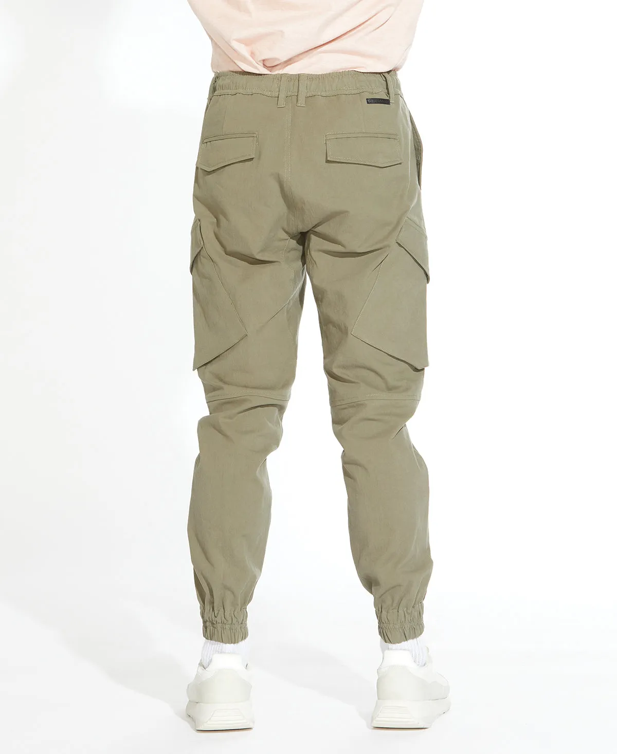 Kent Relaxed Cargo Jogger (Dark Olive)