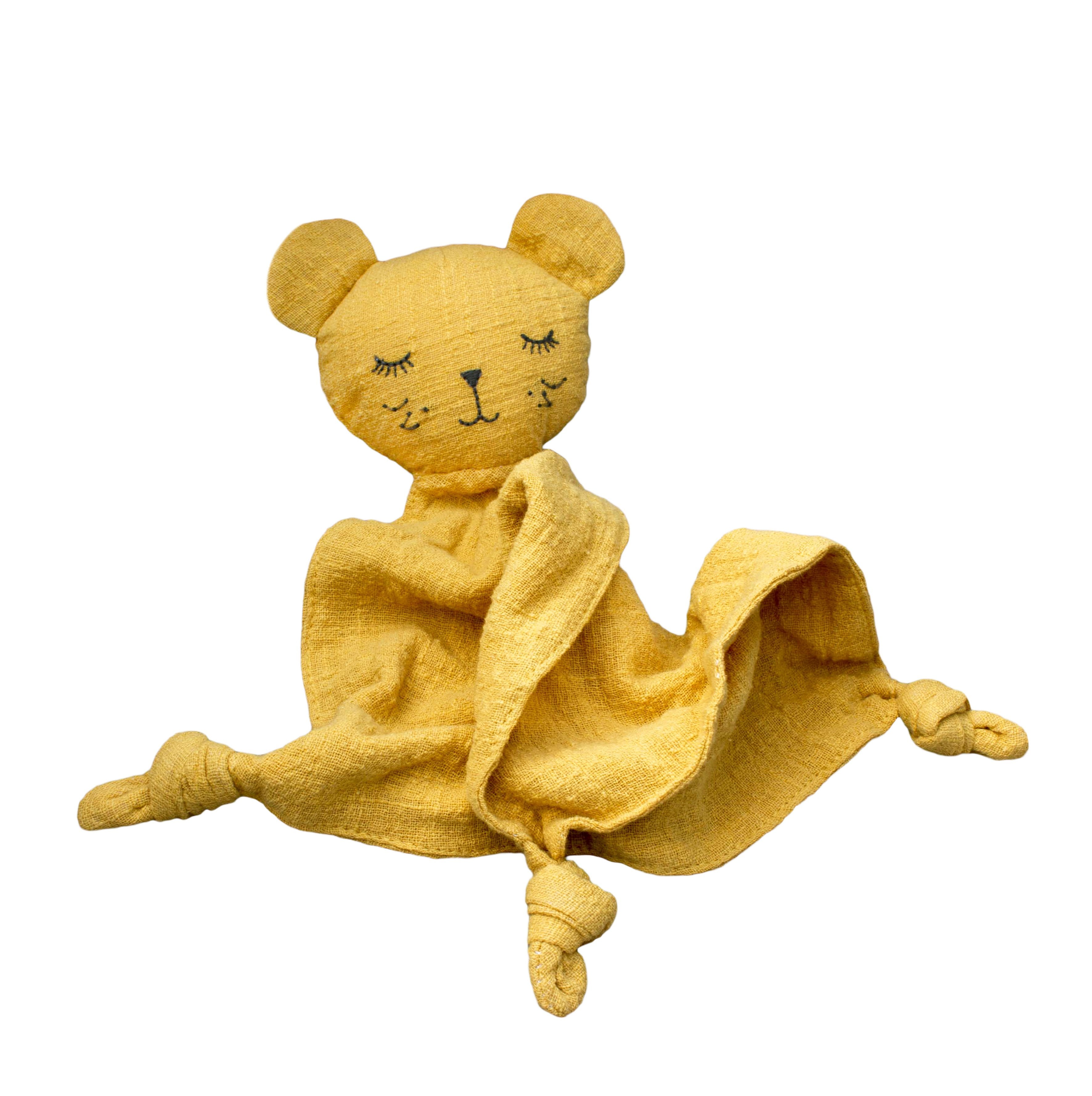 Lily & George - Mustard the Bear Comforter