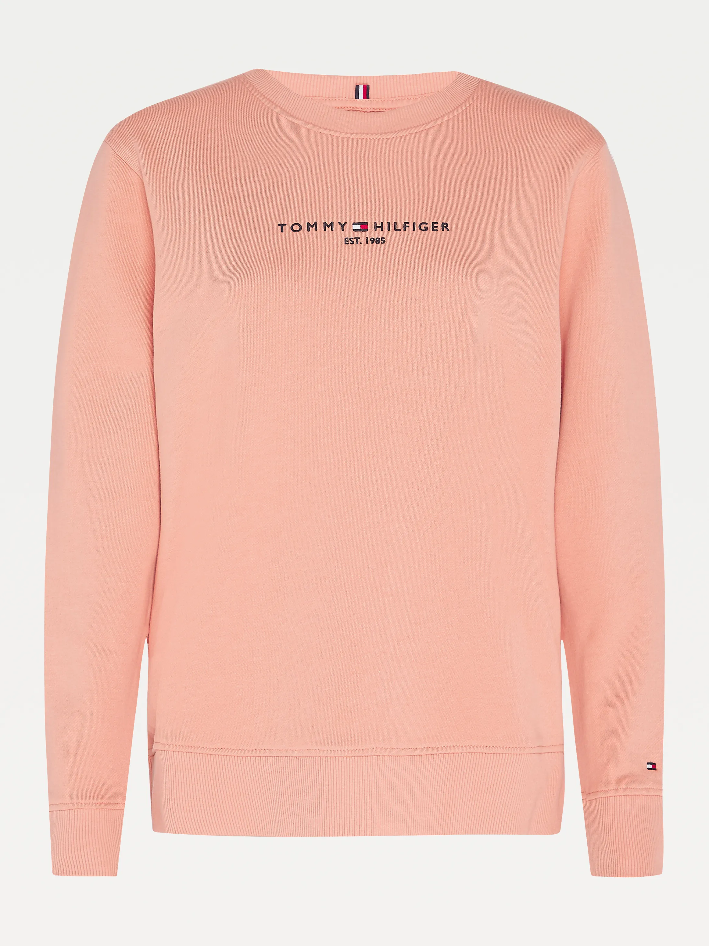 Logo Organic Cotton Crew Neck Sweatshirt  |Sweatshirts & Hoodies | Tommy Hilfiger