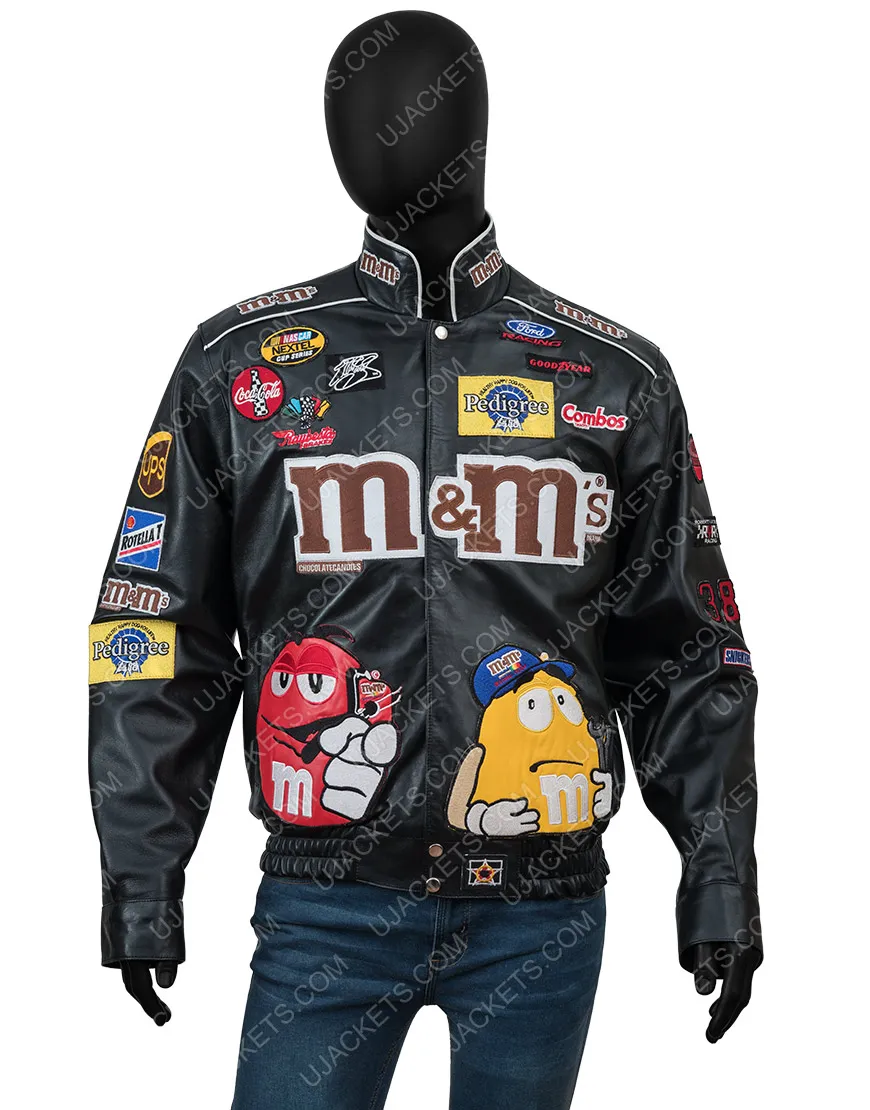 M&Ms Vintage Black Leather Jacket | Ujackets.com - New Arrivals 2021