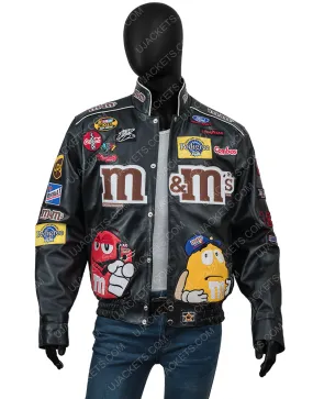 M&Ms Vintage Black Leather Jacket | Ujackets.com - New Arrivals 2021