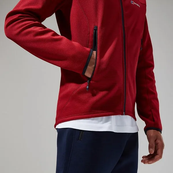 Men's Pravitale MTN 2.0 Hooded Jacket - Dark Red/Red