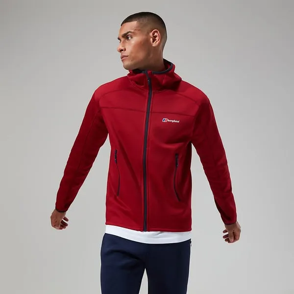 Men's Pravitale MTN 2.0 Hooded Jacket - Dark Red/Red