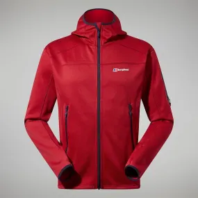 Men's Pravitale MTN 2.0 Hooded Jacket - Dark Red/Red