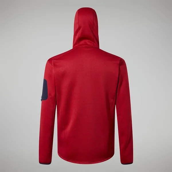 Men's Pravitale MTN 2.0 Hooded Jacket - Dark Red/Red