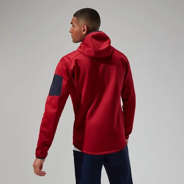 Men's Pravitale MTN 2.0 Hooded Jacket - Dark Red/Red