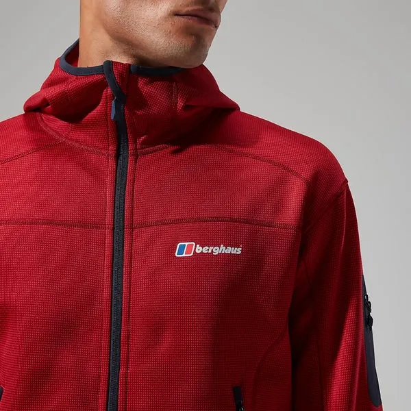 Men's Pravitale MTN 2.0 Hooded Jacket - Dark Red/Red