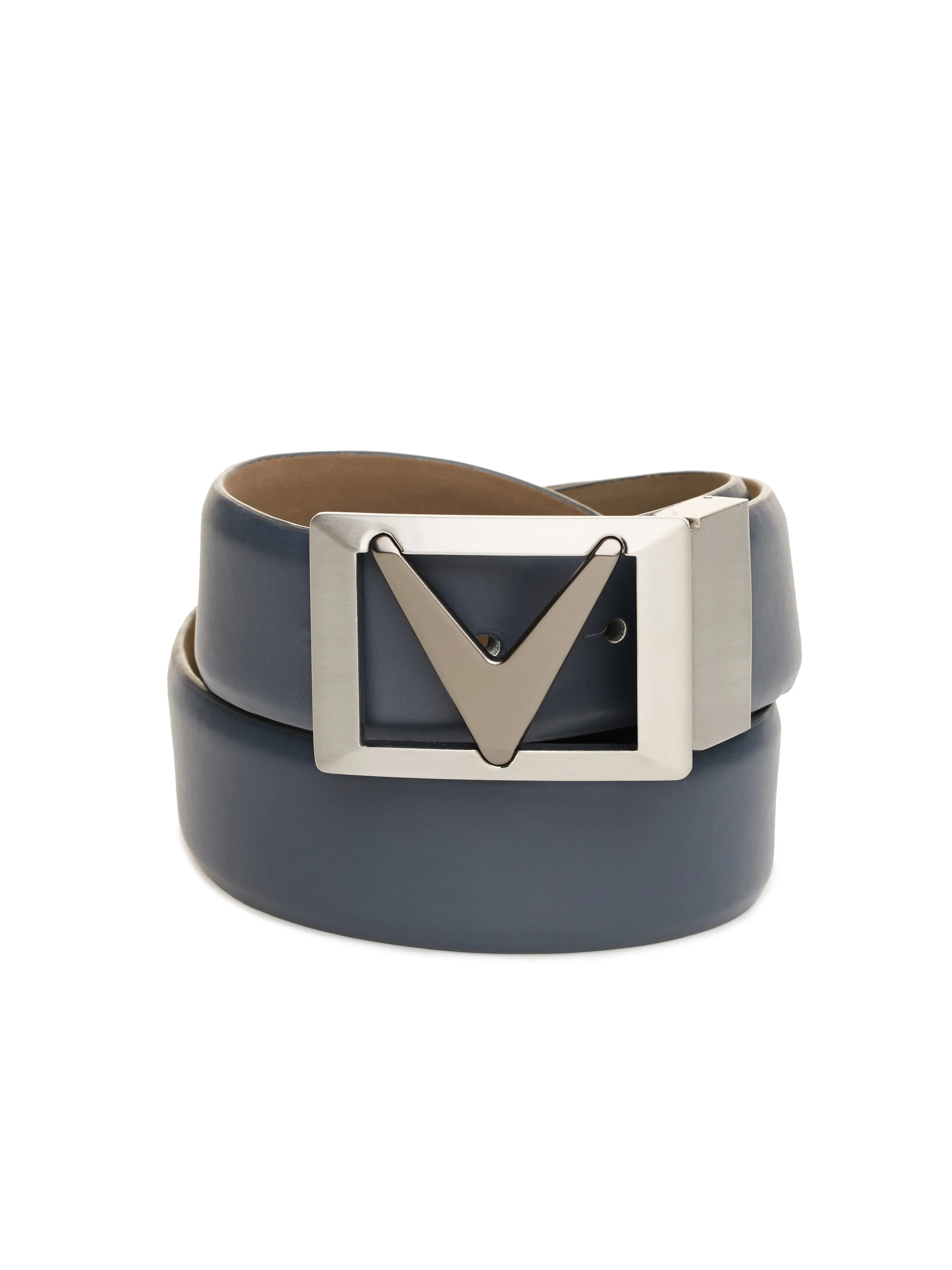 Mens Signature Chevron Belt