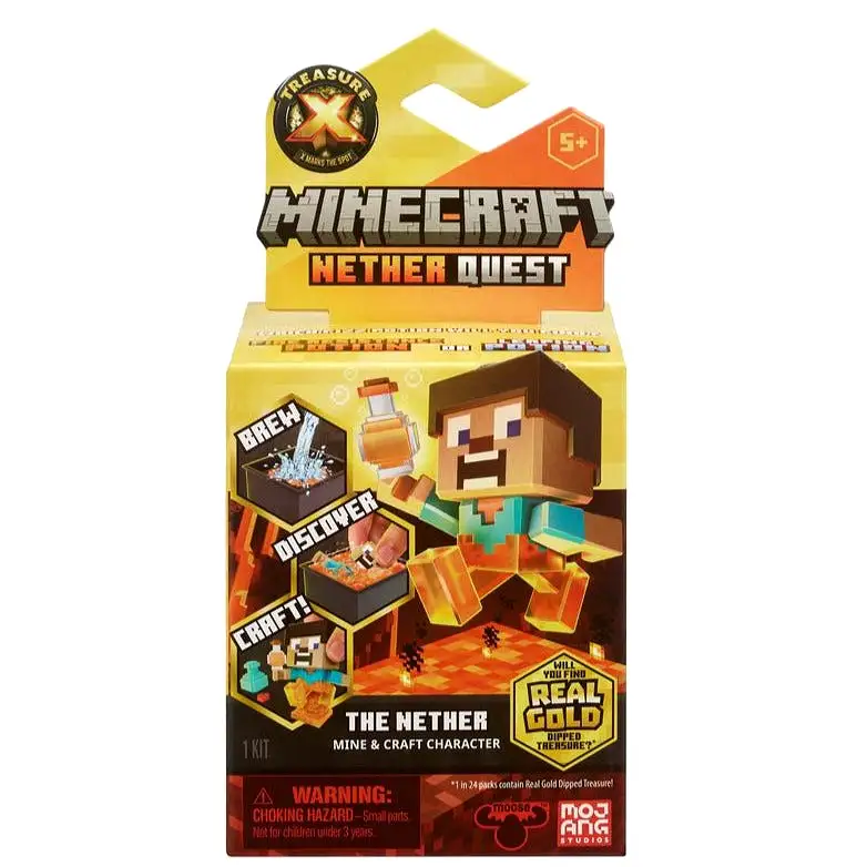 Minecraft Treasure X Minecraft The Nether Quest