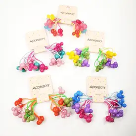 Mini Hair Ties (set of 6) - Mouse