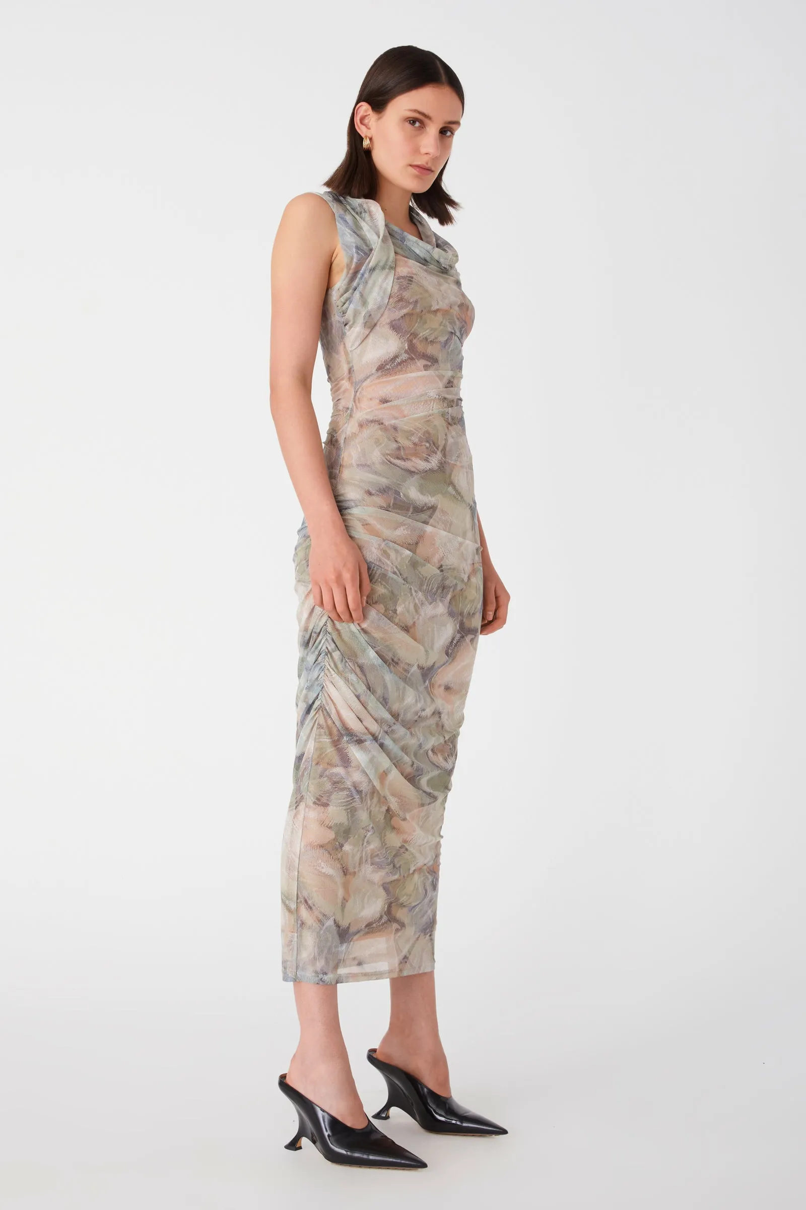 Misha Breslin Midi Dress - Dream Print