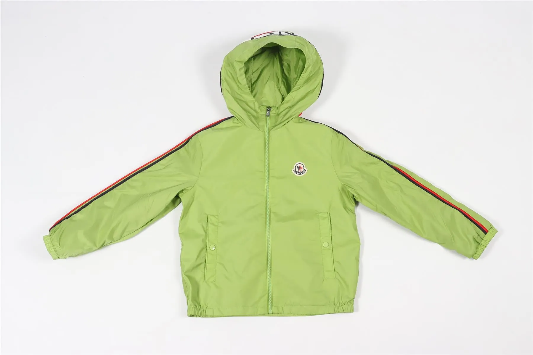 MONCLER GREEN KIDS BOYS SHELL JACKET 8 YEARS