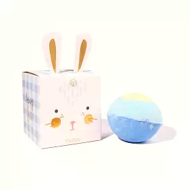 Musee Easter Boxed Bath Balm - Blue Bunny Gingham