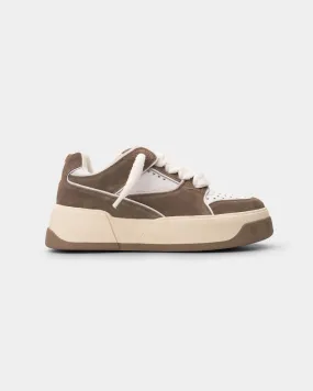 Naked Wolfe Men’s Kash Suede Taupe Sneaker KASH 00111